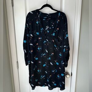 🐠 Disney Pixar Finding Nemo Dory Tunic Top Size 6 / 6X Ocean Print